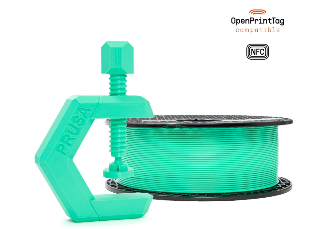 Prusament PETG Prusa Pro Green - 1kg - NFC Spool