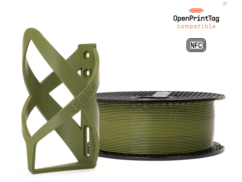 Prusament ASA Olive Green 800g (NFC)