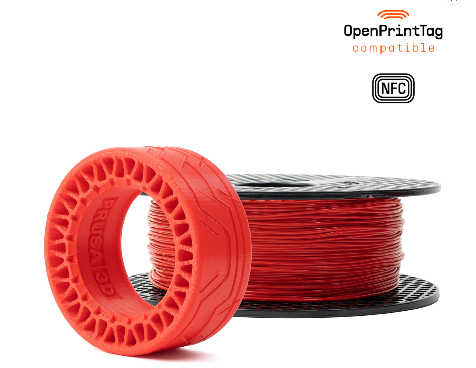 Prusament TPU 95A Lipstick Red 500g (NFC)