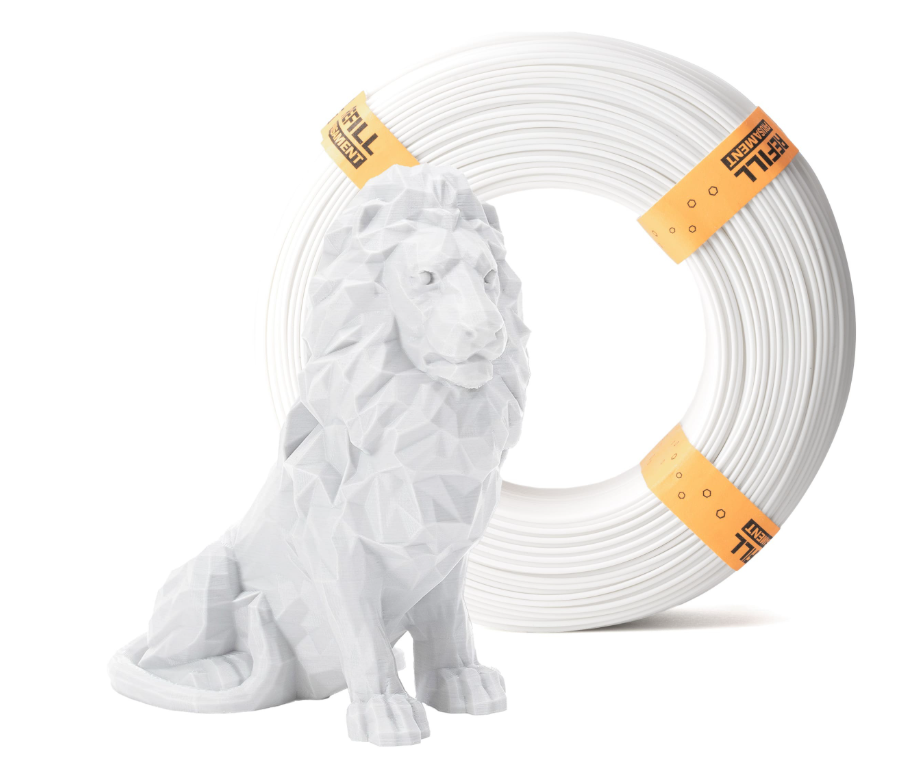 Prusament PLA Pristine White 900g Refill (NFC Compatible)