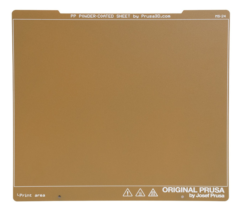 PP powder-coated  Print Sheet Core One & Mk 2 - 4 series