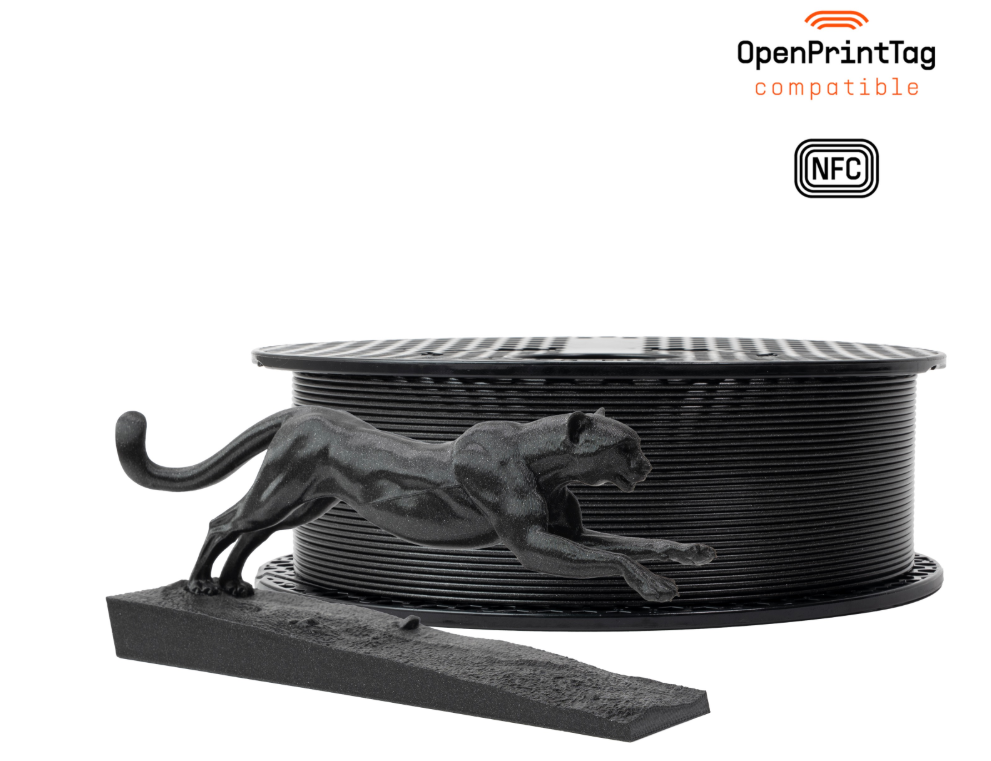 Prusament PLA High Speed Prusa Galaxy Black 1kg (NFC)