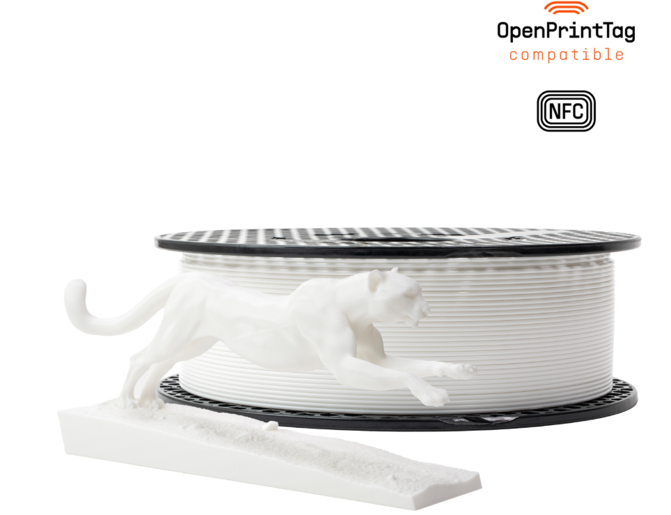 Prusament PLA High Speed Pristine White 1kg (NFC)