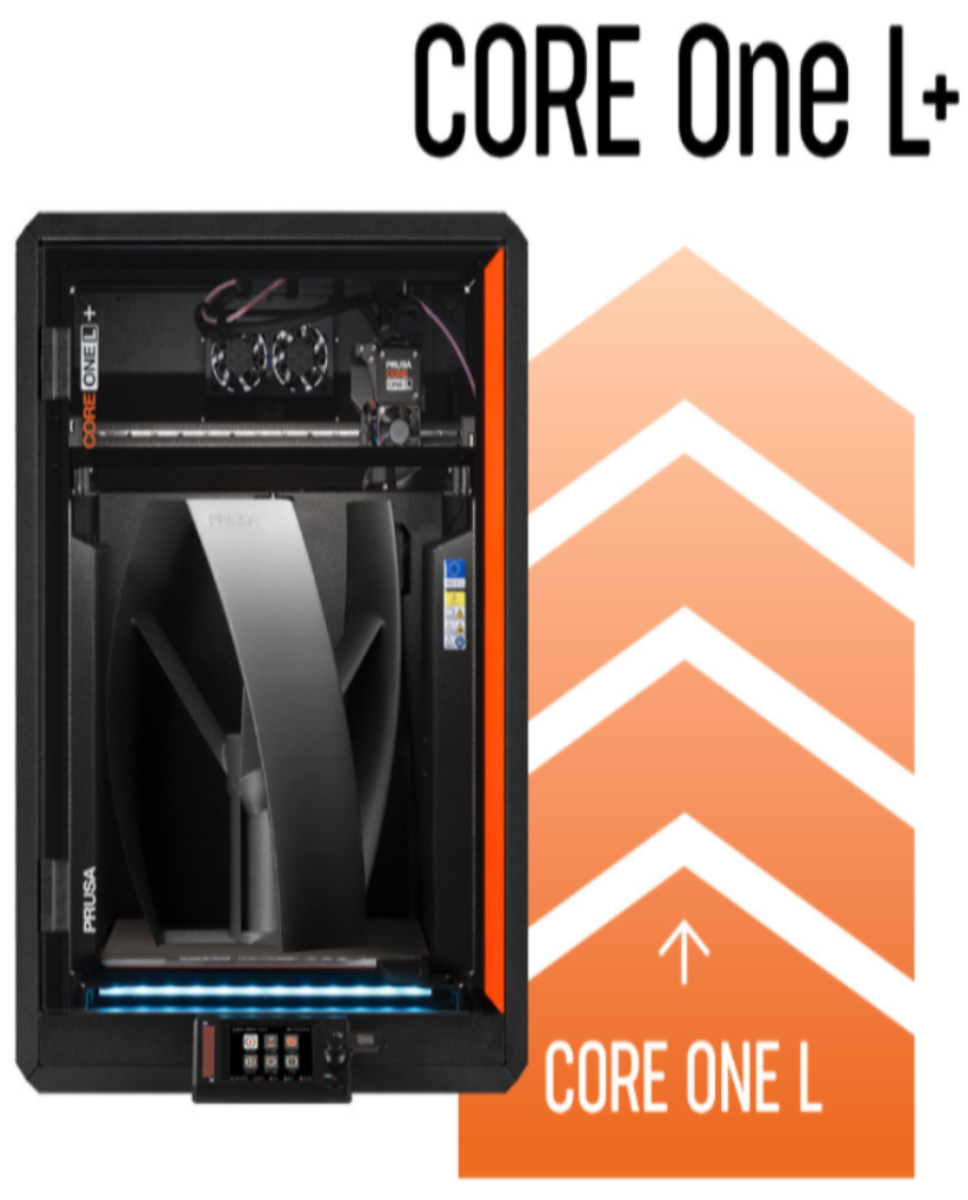 Prusa CORE One L to Prusa CORE One L+ Upgrade kit