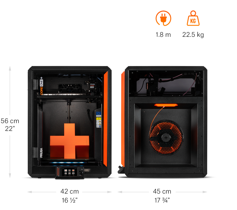 Prusa CORE One+ ASSEMBLED (Gen 2) INDX 8-Tool