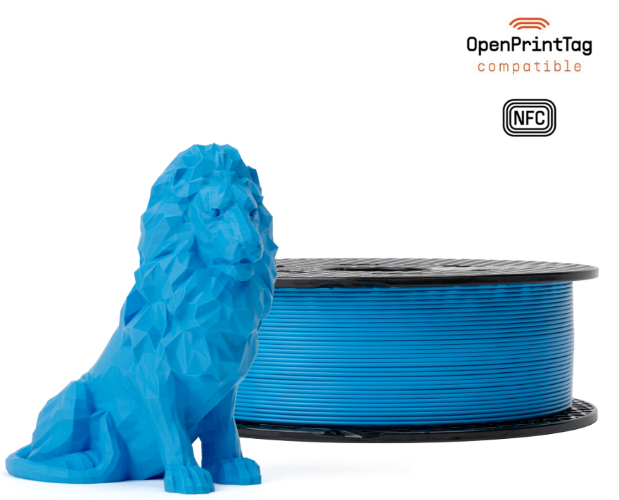 Prusament PLA CMYK Cyan 1kg (NFC)