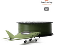 Prusament PLA Lightweight Army Green 1kg (NFC)