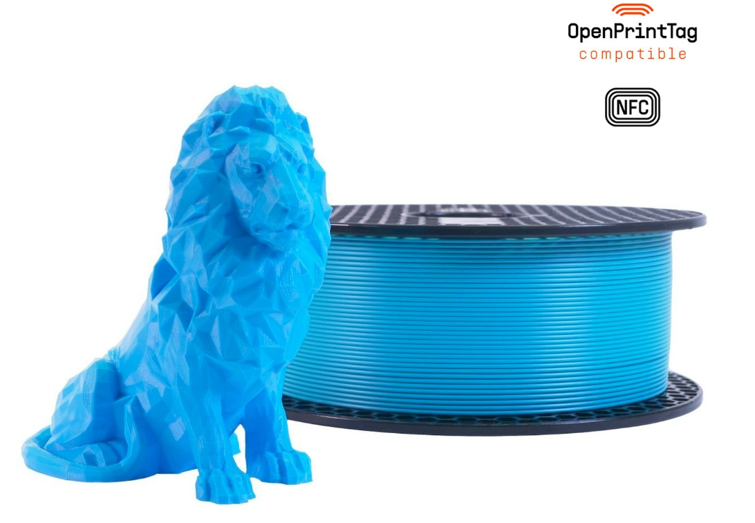 Prusament PLA Azure Blue 1kg - NFC Spool