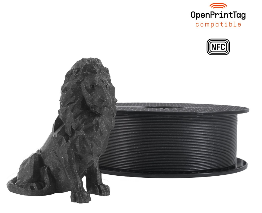 Prusament PLA Galaxy Black 1kg - NFC Spool