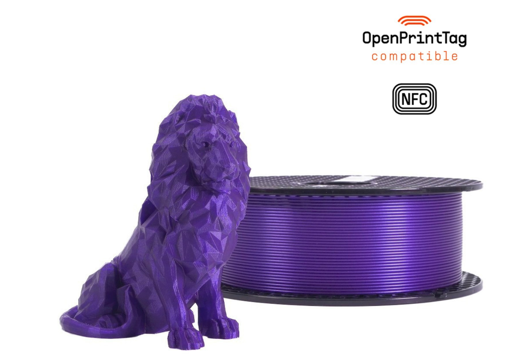 Prusament PLA Galaxy Purple 1kg - NFC Spool