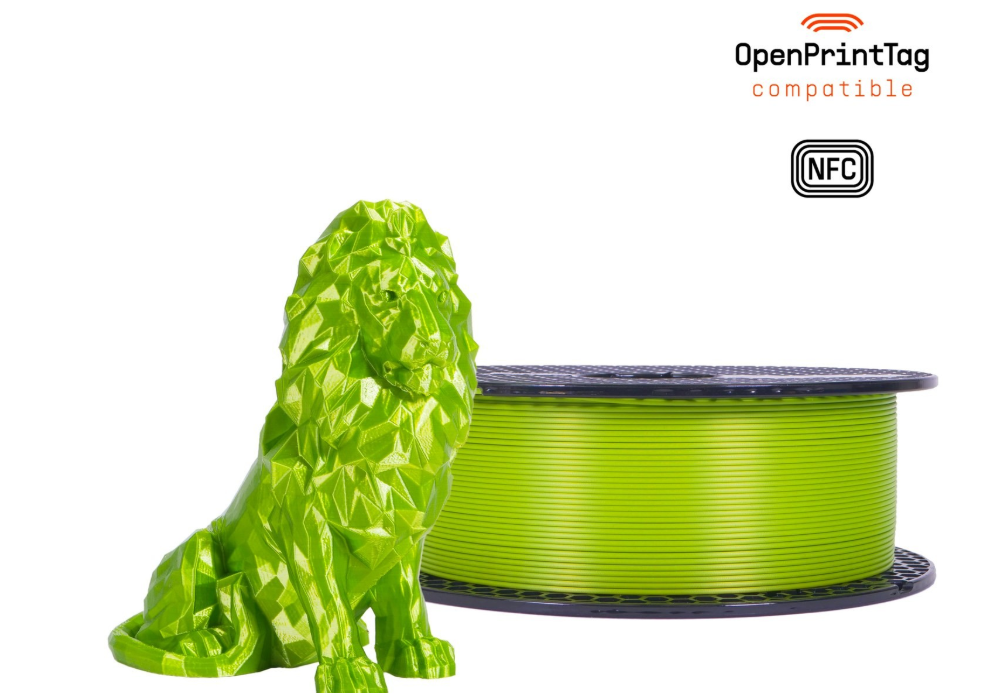 Prusament PLA Lime Green 1kg - NFC Spool