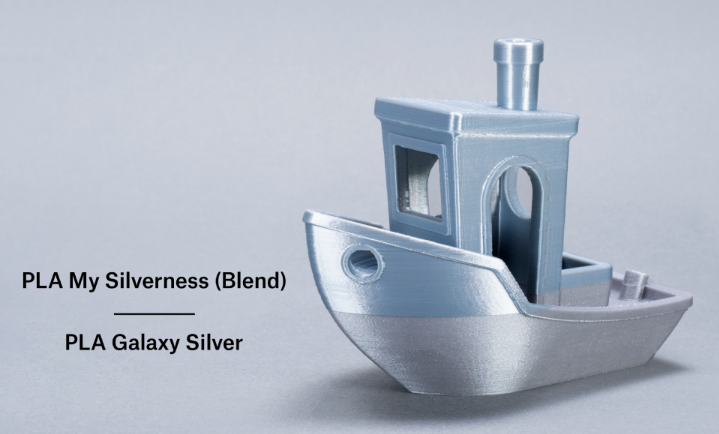 Prusament PLA Blend My Silverness - 1kg - NFC Spool