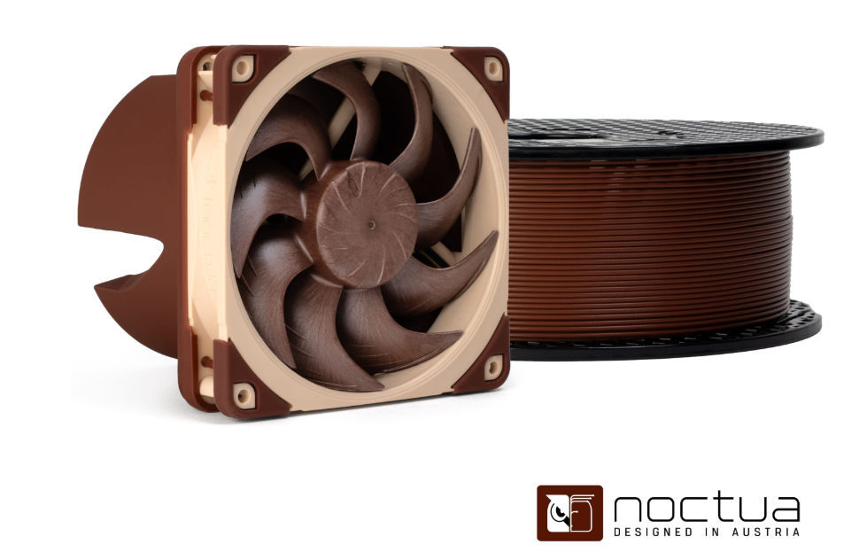 Prusament PLA Noctua Brown 1kg - NFC Spool