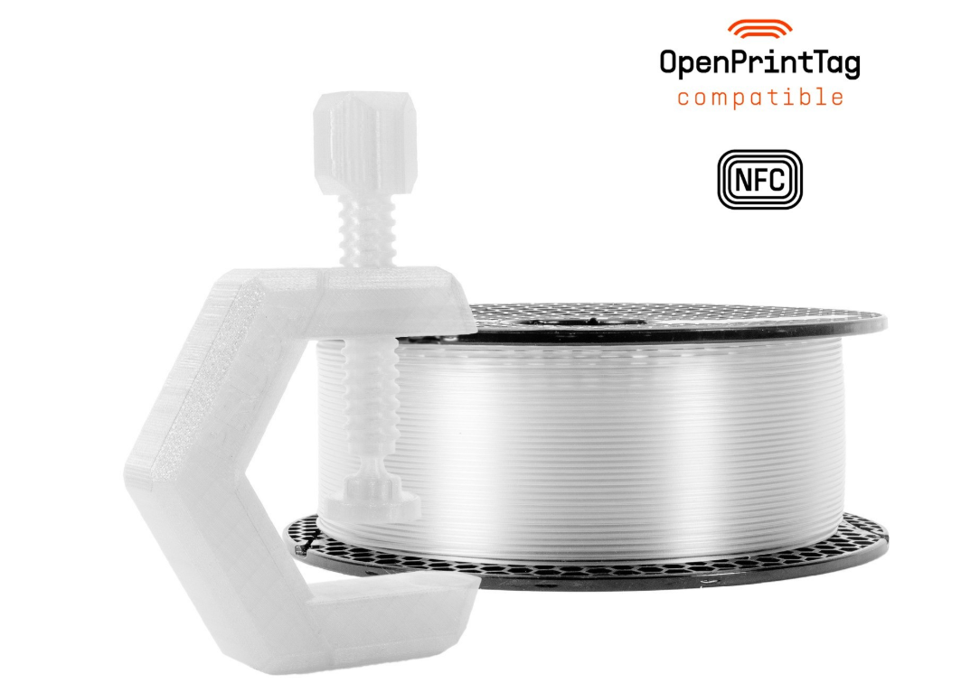 Prusament PETG Clear - 1kg - NFC Spool