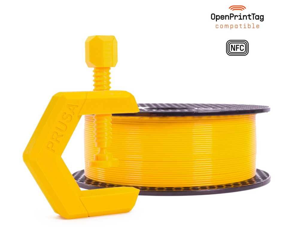 Prusament PETG Mango Yellow- 1kg - NFC Spool