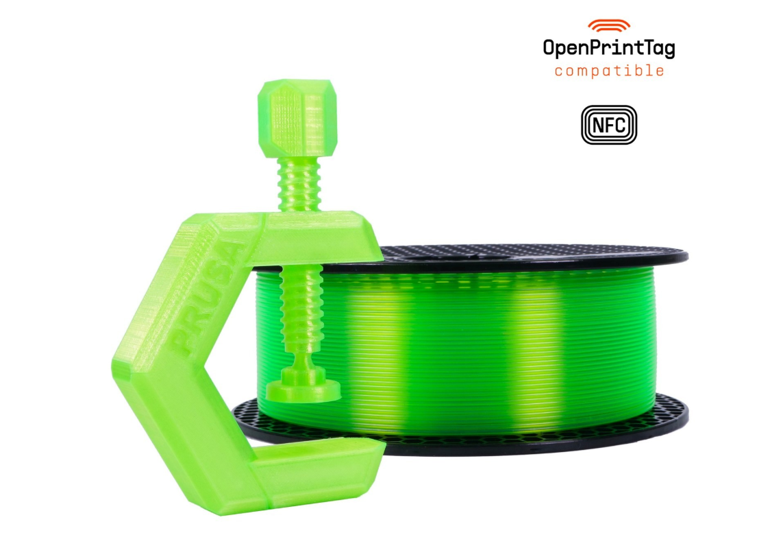 Prusament PETG Neon Green - 1kg - NFC Spool