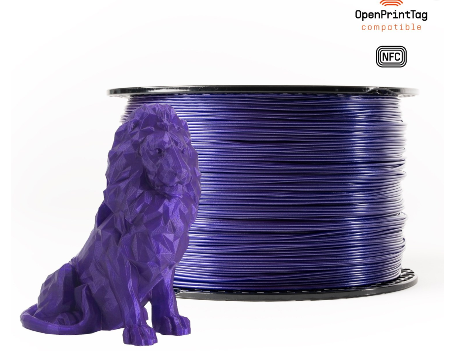 Prusament PLA Galaxy Purple 2kg - NFC Spool