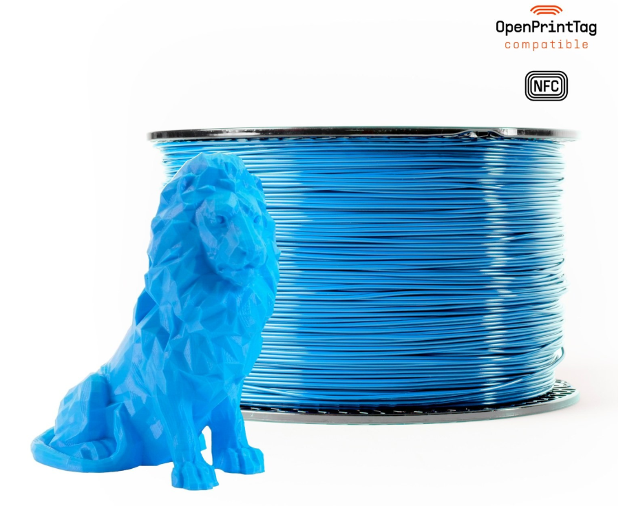 Prusament PLA Azure Blue 2kg - NFC Spool