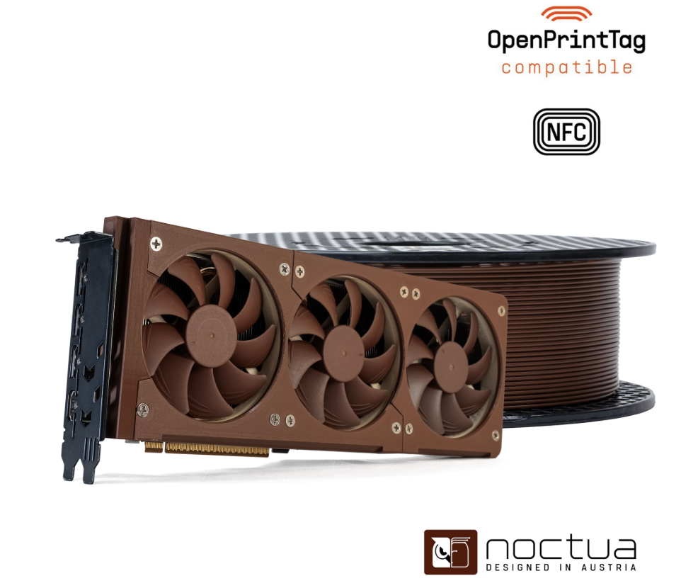 Prusament PETG Matte Noctua Brown 1kg (NFC)