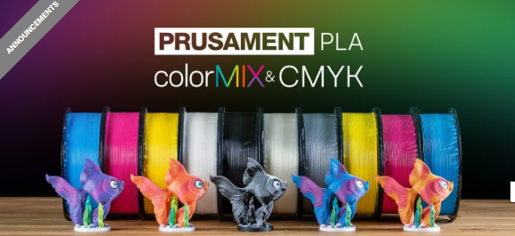 Prusament PLA ColorMix Silver Glitter 1kg (NFC)
